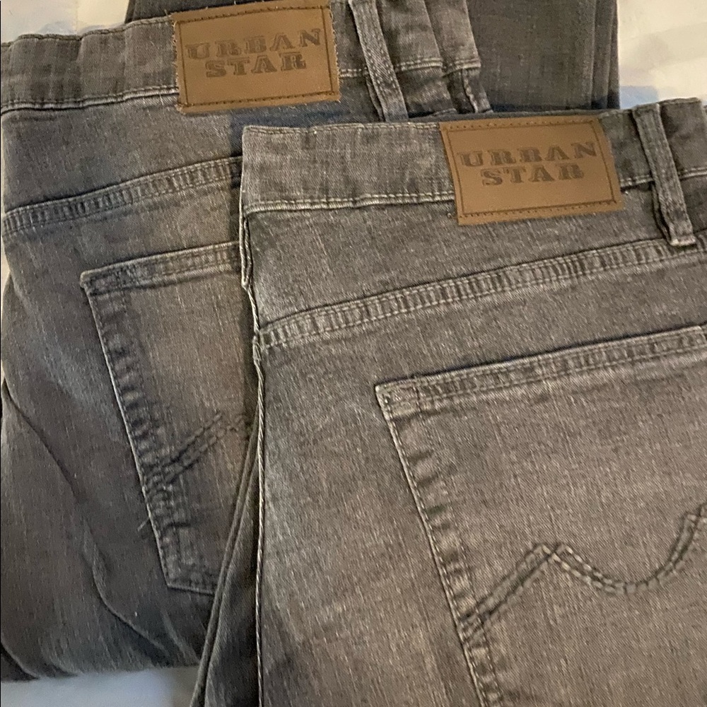 COPY - 2 pair mens urban star jeans
